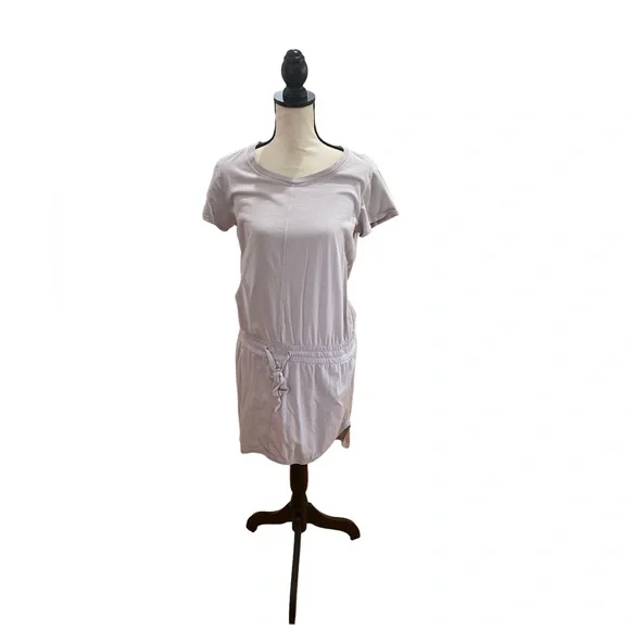 asymmetric t-shirt dress Loulou de Saison Black Cotton Casual Dress main image 1